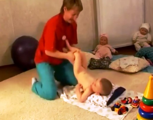 Детский массаж ног